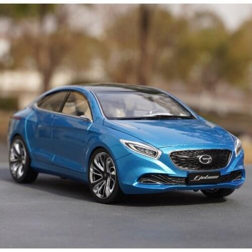 Collectible original 1:18 GAC Trumpchi E-Jet Range-Extended electrical concept vehicle Transformer diecast car model for gift