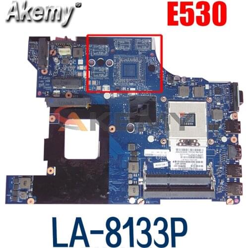 Laptop motherboard For LENOVO ThinkPad Edge E530 HM77 Mainboard 04W4014 QILE2 LA-8133P SLJ8C DDR3