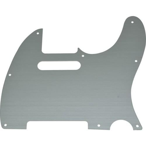 Dopro 8 Hole Tele Single Coil Metal Guitar Pickguard Aluminum Scrach Plate Fits USA/Mexican Fender Telecaster