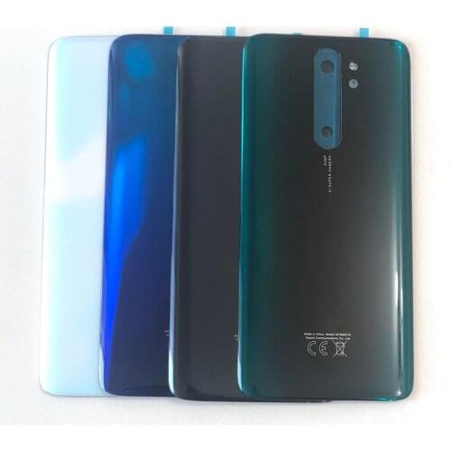 Original 6.53“ For Xiaomi Redmi Note 8 Pro Battery Cover Rear Door Housing Case For Redmi Note 8Pro M1906G7I Adhensive