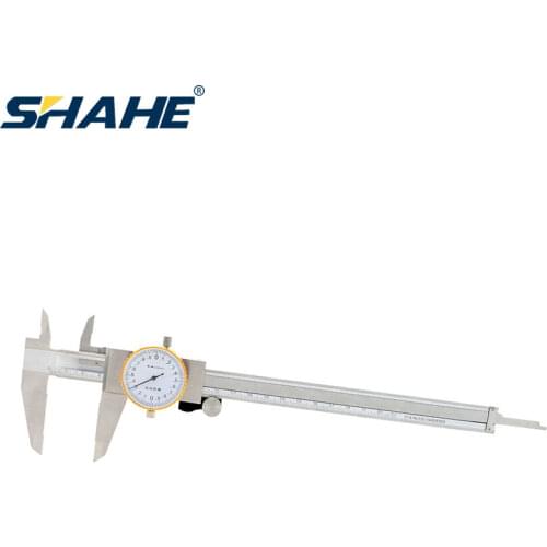 200 mm 0.02 mm Dial Caliper Gauge Double Shock-proof Stainless Steel Dial Vernier Calipers Micrometer Tool