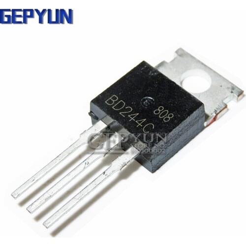 10PCS BD244C BD244 TO-220 TO220 Gepyun