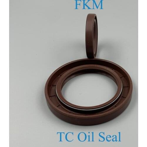 20*28*4 20x28x4 20*30*5/6/7/8 20x30x5/6/7/8 Fluoro FKM Fluorine Rubber Spring Lip TC Ring Gasket Radial Shaft Skeleton Oil Seal