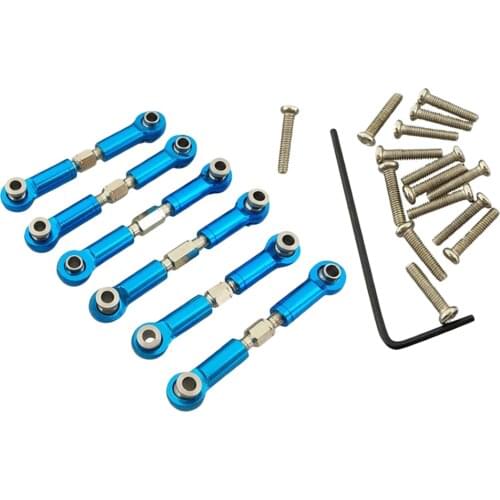 Metal Steering Rods Front / Rear Tie Rods for WLtoys K929 A959-B A969-B