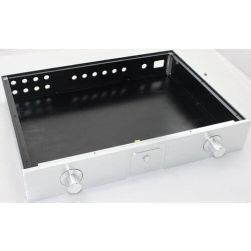 WA1 full aluminium enclosure, chassis amplifier case for aluminum amplifier enclosure, diy amplifier chassis