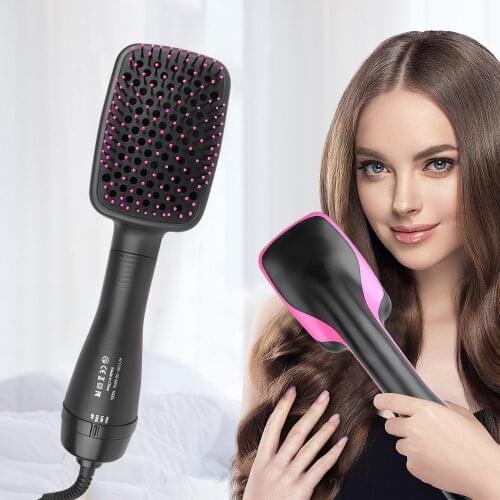Hot Air Comb Womens Hair Brush Professional Hairdryer Hairbrush Travel Blow Dryer Comb Hair Dryer Brush Electric