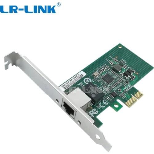 LR-LINK 9204CT Gigabit Ethernet RJ-45 LAN Card Network Adapter 10/100/1000Mb PCI-E Network Card Intel I210-T1 Compatible