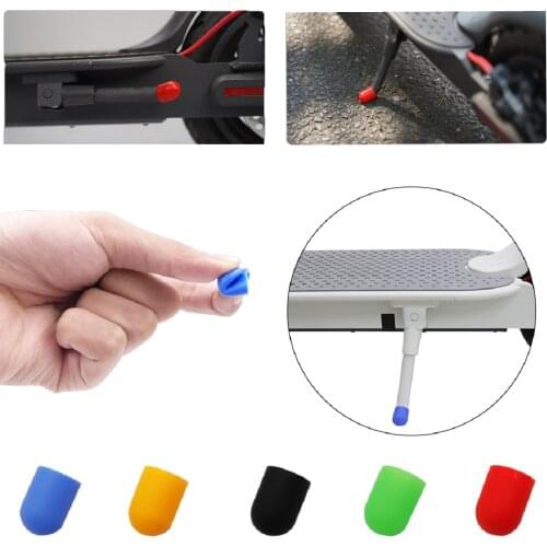 Silica Gel Protective Colorful Case Silicone Kickstand Foot Support Cover for Xiaomi M365 Ninebot No. 9 G30 Max Electric Scooter