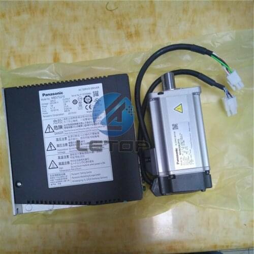 100% Original One set MHMJ042P1S+MBDJT2210 printer ac servo motor/driver for printing machinery