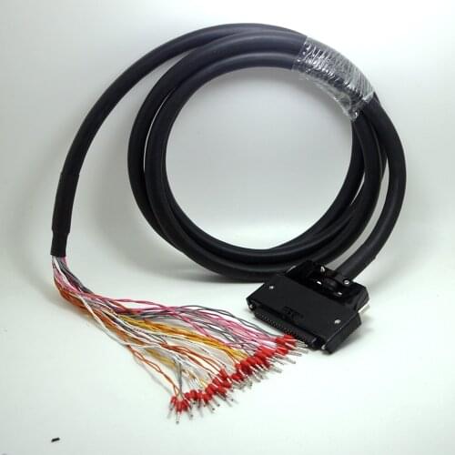 A6CON1 40-pin plug cable for Omron Mitsubishi PLC 1m 1.5m 2m 3m