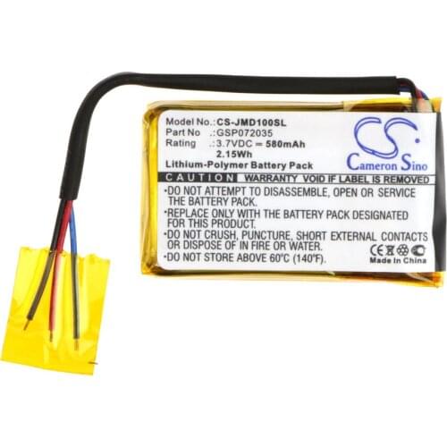 Cameron Sino 580mah GO FF battery for JBL GO FF Go GOBLK GSP072035 batteries