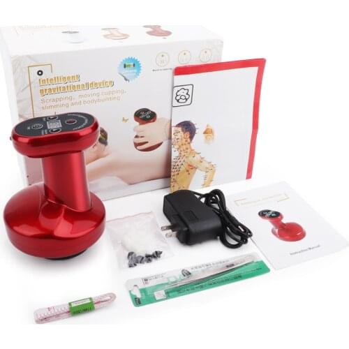 Electric Scraping Instrument Meridian Dredge Lymphatic Drainage Suction Massage Brush Home Suction Machine Cupping Full Body