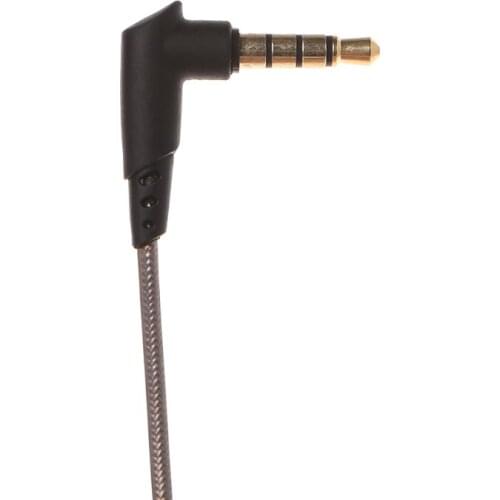 3.5mm Earphone Cable Detachable MMCX Cord With MIC For Shure SE215 SE425 UE900 LX9B