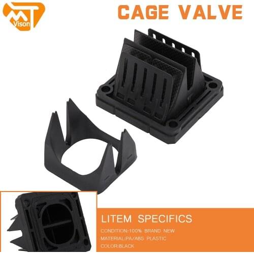 For Yamaha RZ350 YZ125 RXZ135 RX135 DT175 YFZ350 Banshee 350 1987 1988 1989-2006 ATV Motorcycle Intake Reed Valve Carbon Fiber