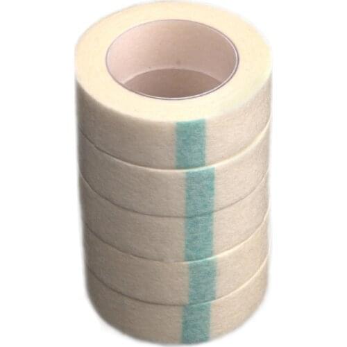 5pcs Eyelash Extension Lint Breathable Non-woven Cloth Adhesive Tape Medical Paper Tape For False Lashes Patch Makeup Tools