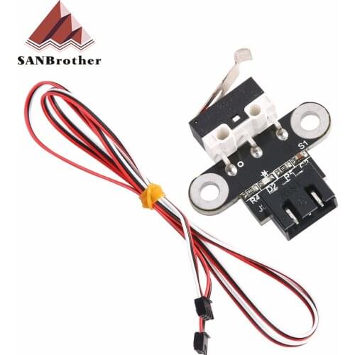 3D Printer Parts Mechanical Limit Switch Module Horizontal Type Endstop With 1M Cable For DIY Motherboard Reprap Ramps1.4