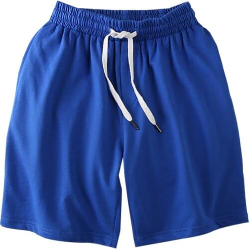 Men Clothing Solid Shorts Summer 2021 Board Shorts Casual Drawstring Elastic Waist Running Shorts