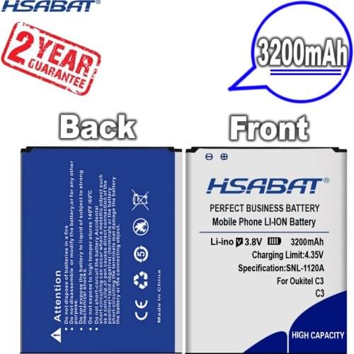 New Arrival [ HSABAT ] 3200mAh C3 Replacement Battery for Oukitel C3