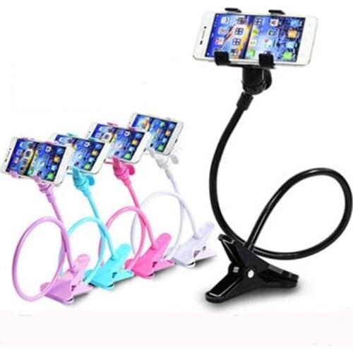 New Lazy Phone Holder Universal Creative Bracket Mobile Stand Clip Lazy Holder 360 For Cell Phone Stand Support Mobile Holder