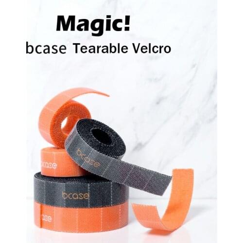 Tearable Telcro Cable Tie with Cable Management with Velcro Cable Tie Fixed Binding Desktop Wire Cable Organizer