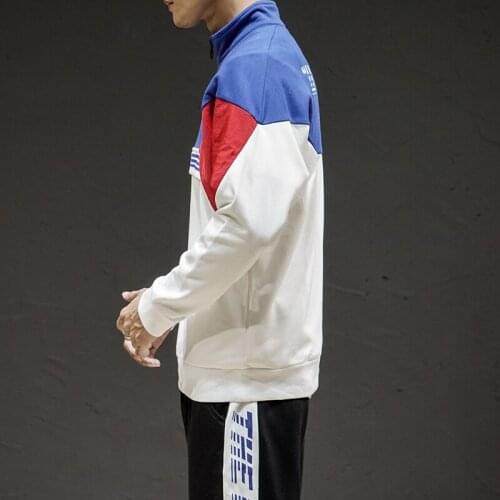 Sport Style Sweatshirt Hoodies Men and women Hip Hop Autumn Streetwear Stand collar Hoodies Sweatshirt