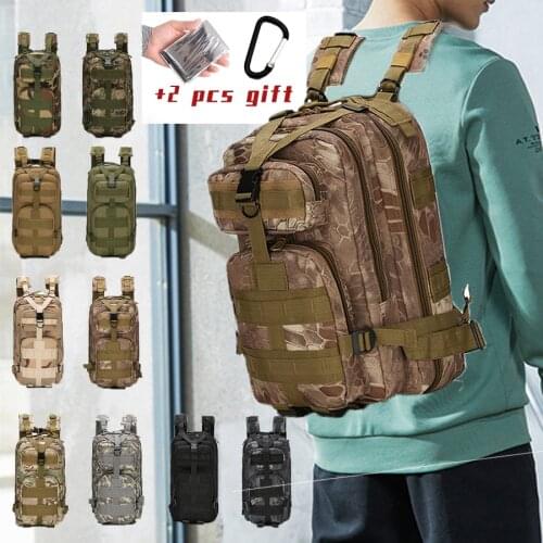Military Tactical Backpack 30L Waterproof Molle Hiking Backpack,Sport Travel Bag,Outdoor Trekking Camping Army Backpack