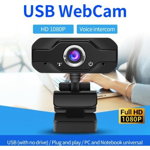 Webcam HD Desktop Laptop PC Web Camera 720p with Microphone USB Plug and Play Teaching Live Conference Computer Cameras HD1080p