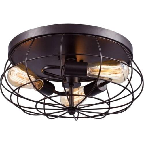 3 heads loft vintage light industrial lighting fixture corridor porch bedroom room ceiling lamp living room lamp lantern