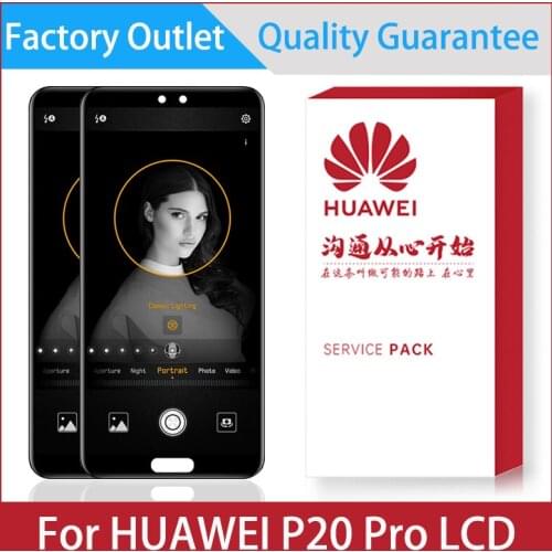 6.1'' OLED Display Replacement With Frame For Huawei P20 Pro LCD CLT-L29 CLT-L09 CLT-AL01 With Touch Screen Digitizer Replace
