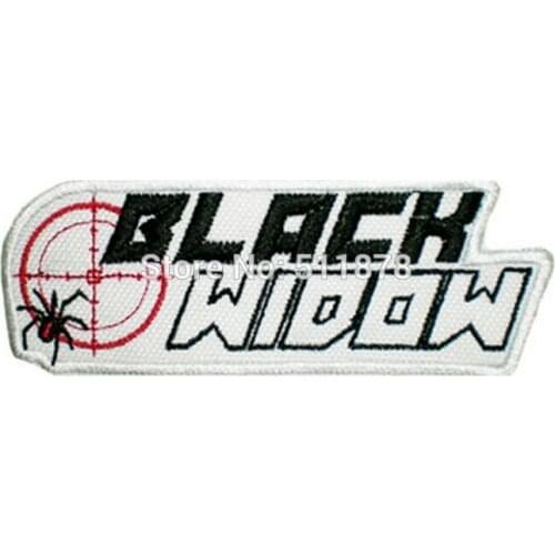 3.5" Black Widow Word Comic Infinity War AGENTS OF Uniform Movie TVEmbroidered iron on patch