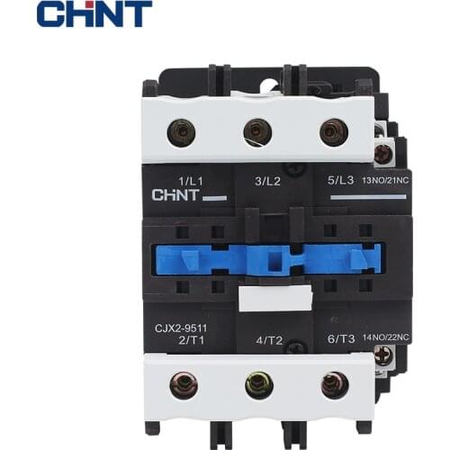CHNT CJX2 3 poles miniature contactors-motor CJX2-9511(1NO&1NC) 50HZ AC 380V,220V,127V,110V,48V,42V,36V,24V