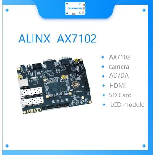 ALINX AX7102: Artix-7 XC7A100T (FPGA Development Board + USB Downloader)