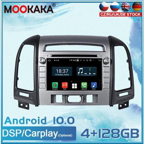 Android 10 For SANTA FE 2012 Car Multimedia Player GPS Navigation Head Unit Auto Radio Stereo Tape Recorder Carplay