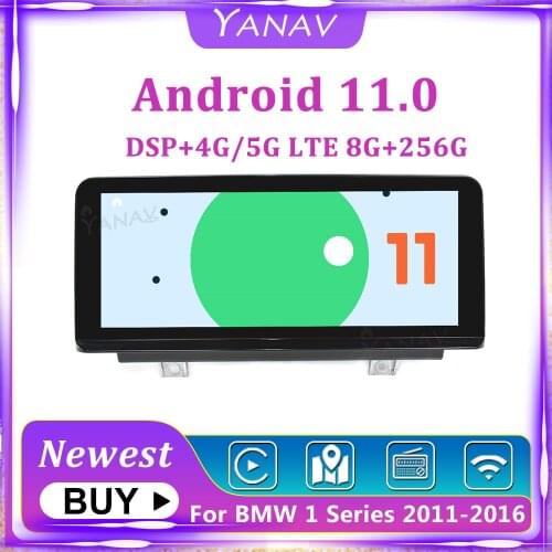 Android 11.0 Car Radio For BMW 1 Series F20 F21 F87 EVO 2011-2016 Auto GPS Navigation Video DSP Carplay 256G Built in Carplay