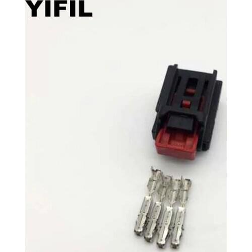 50pcs/lot 4 Pin/Way Female Automotive Tail Lamp Plug Electrical Connector Repair For VW AUDI Volkswagen MAGOTAN Golf 7N0 972 704