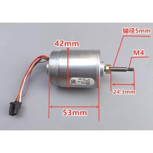 ) brushless dc motor of high speed small motor with hall DC12V - 24 v