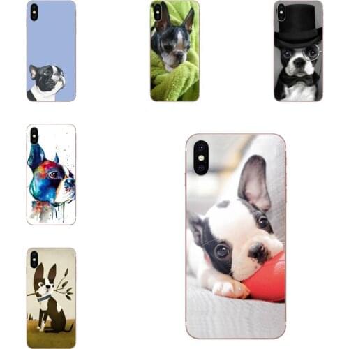 Boston Terrier Dog Puppies For Huawei Honor Mate 20 p40 lite pro 10i 20i 8S lite Y9 Y7 Y5 Prime 2019 2018 TPU Print Case