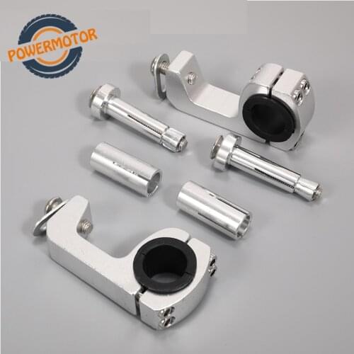 Motorcycle Handguard Bracket Mounting Bracket Holder 22 / 28mm Handle Retrofit Bracket hand guard parts free shipping