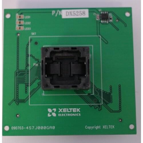 Ecmo.com.cn: Genuine Only - XELTEK BGA80 Socket Adapter DX5258 ***Price is lower, Please consult before pay