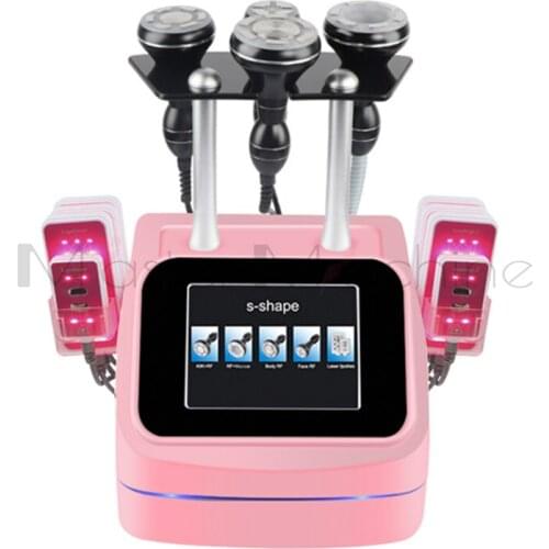 Cavitation 40k Lipolaser Vacuum Therapy Weight Loss RF Body Slimming Vacuum Cavitation System Shape Machine