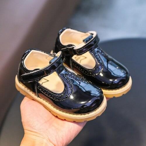 Girl Shoes Children Leather Shoes Baby Toddler Shoes Chaussure Fille 2021 New Princess Shoes For Girls Casual Walking Shoes