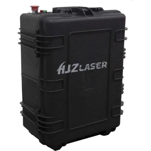 100w portable laser cleaning machine for cleaning auto parts