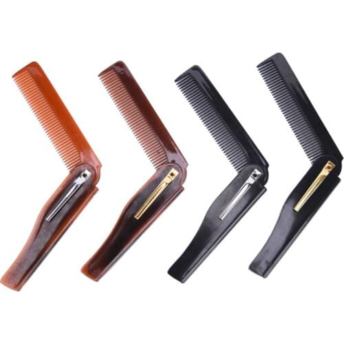 Handle Grip Large Tooth Detangling Curly Hair Comb Back Head Styling Beard Oil Comb Men Hairdressing Wide Tooth Comb