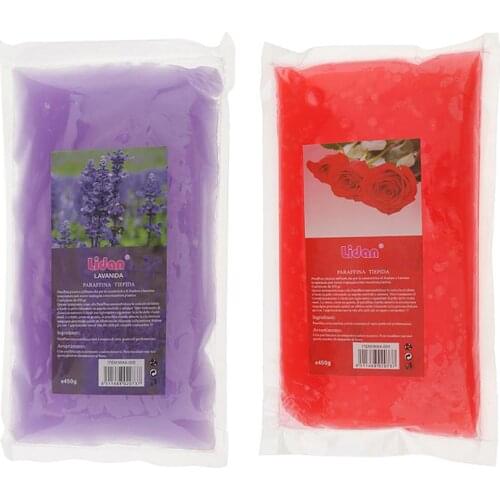 Rose/Lavender Paraffin Wax for Hands & Feet Spa Therapy Skin Care, 450g