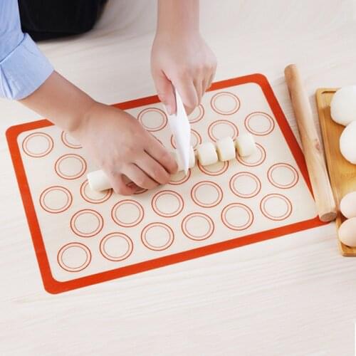 Macaron Silicone Baking Mat Non Stick Cookie Pad Rolling Dough Mat Kitchen Baking Gadget Cake Bakeware Pastry Tools