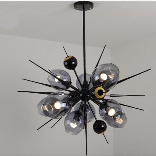 Nordic glass dining room creative modern living room hotel bedroom minimalist villa office Pendant Lights LO8710