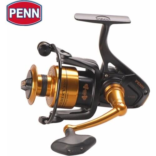 PENN SPINFISHER V Spinning Fishing Reel 3500-10500 Spinning Wheel 9-18KG Max Drag Power Lure Fishing Reel for Bass Pike Fishing