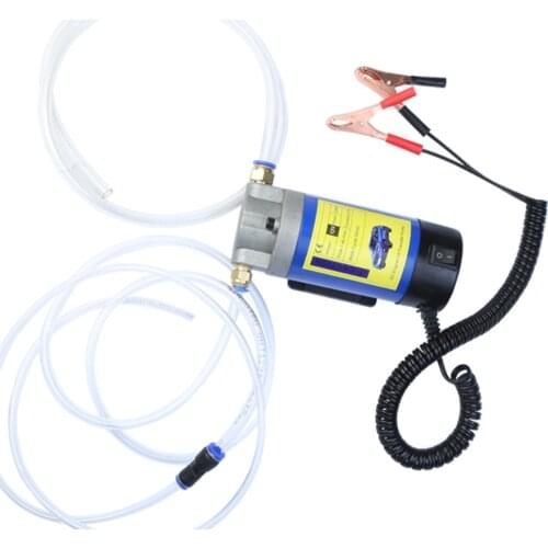 High Quality 12V Electric Scavenge Suction Transfer Change Pump 12V Motor Oil Diesel Extractor Pump100W 4L for car