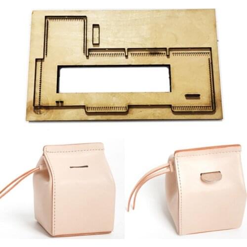 Japan Steel Blade Rule Die Cut Steel Punch piggy bank Cutting Mold Wood Dies for Leather Cutter for Leather Crafts110x85mm