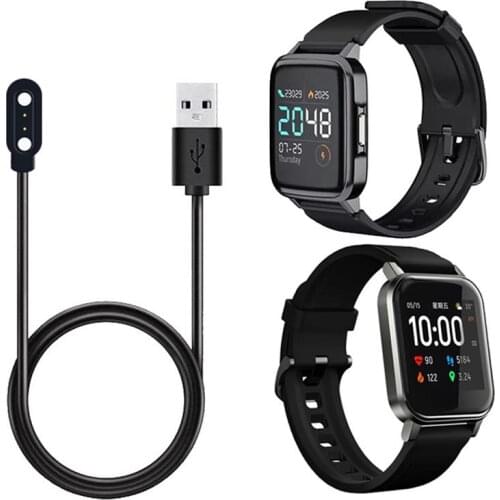 Smartwatch Dock Charger Adapter Magnetic USB Charging Cable Base Cord Wire for Haylou Solar LS05 LS02 LS01 Sport Smart Watch